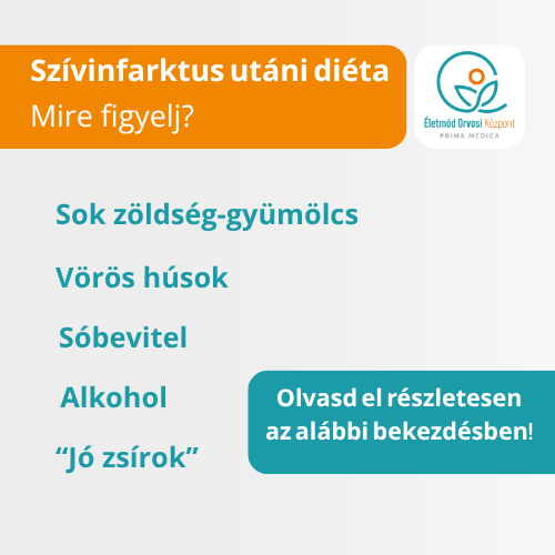 Szívinfarktus utáni diéta - Életmód Orvosi Központ
